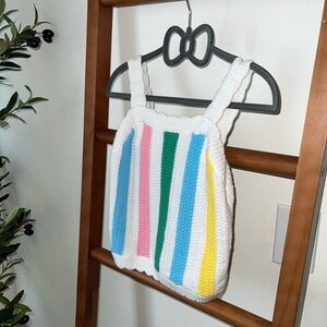 Old Navy Multicolor Knit Tank Top